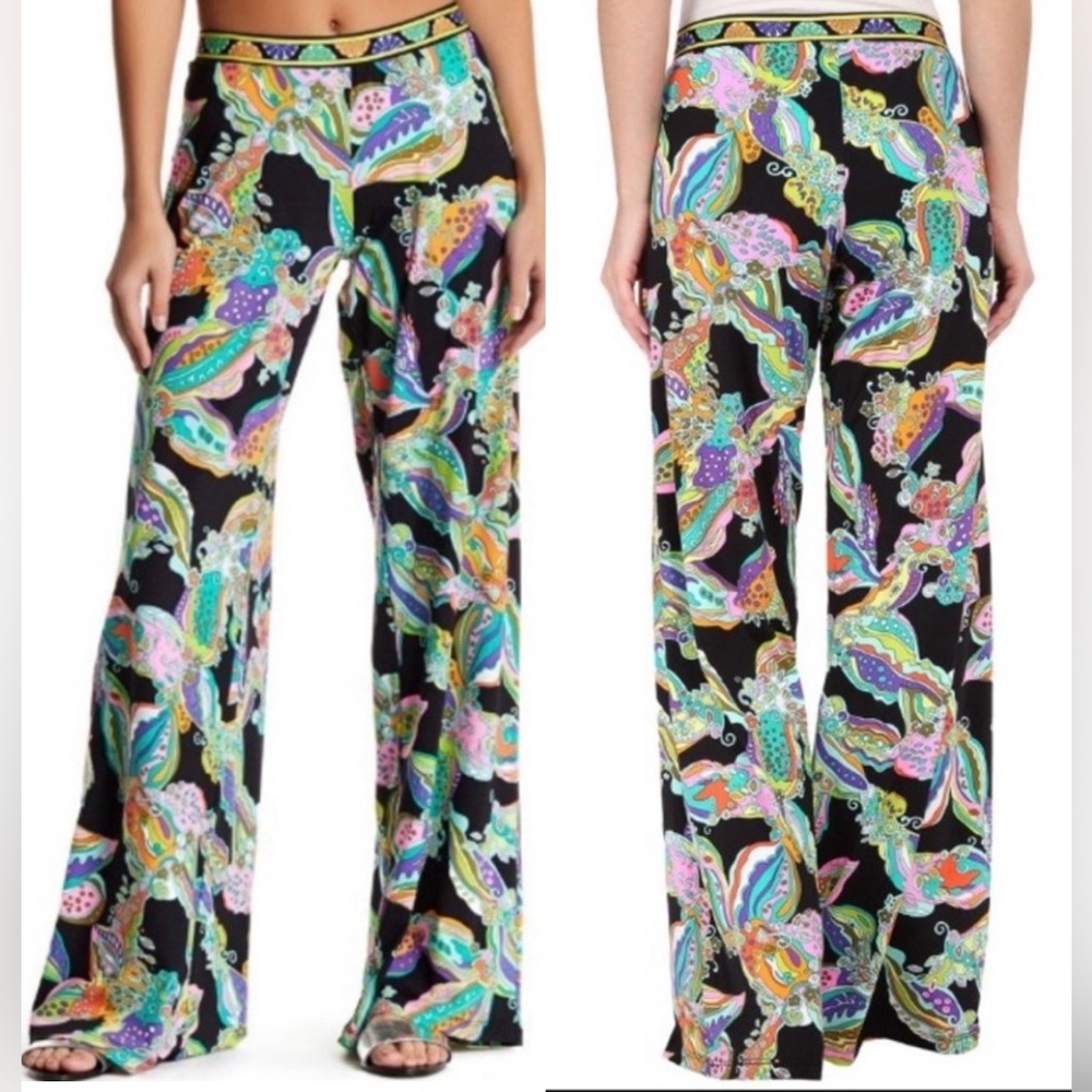 Trina Turk ‘Sea Garden’ Wide-Leg Swim Coverup Pants